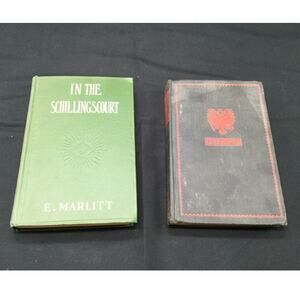 Antique Hardcover Books lot of 2